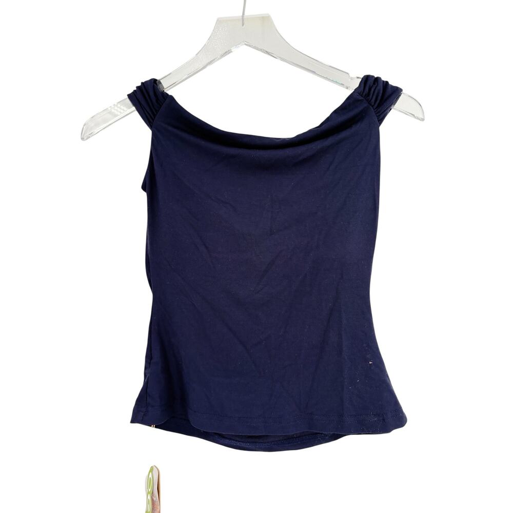 OGL Top Size 2XL NEW Eco-SkinKiss Multi-wear Versatile Necklines Brami Top Blue - Picture 6 of 15